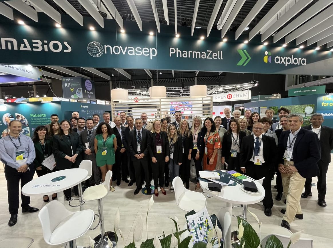 Axplora team at CPHI Worldwide 2023